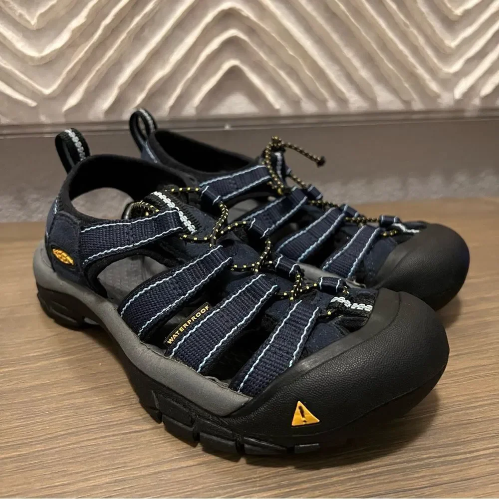 Keen Newport H2 Hiking Walking Water Bungie Sandals Navy Blue 5 35 3